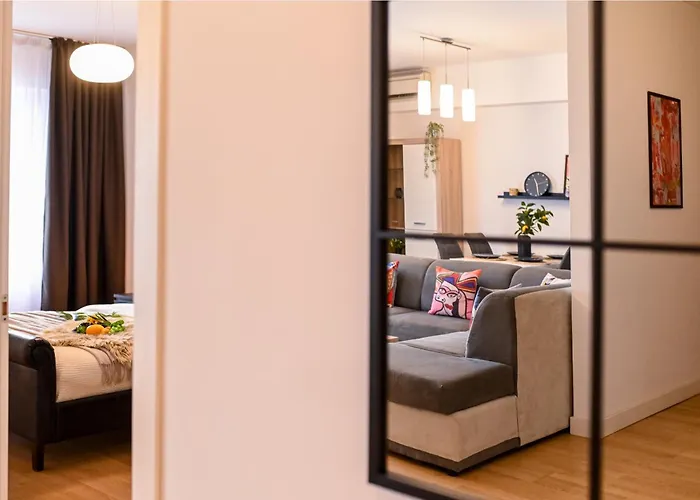 Amazing - Modern 1br With Balcony In Aviatiei Apartmán *