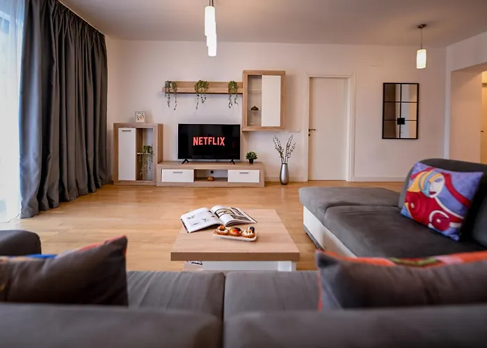 Apartmán Amazing - Modern 1br With Balcony In Aviatiei