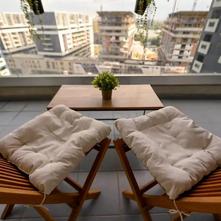 Apartament Amazing - Modern 1br With Balcony In Aviatiei Bukareszt